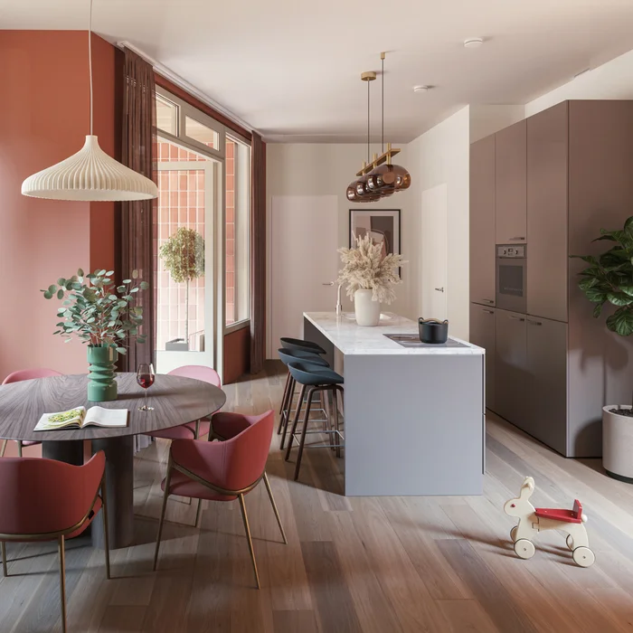 Oplevering inclusief SieMatic keuken en badkamer, parkeerplaats erbij kopen