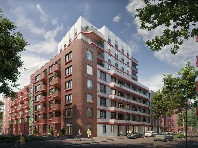 174 middenhuurwoningen in Elzenhagen-Zuid