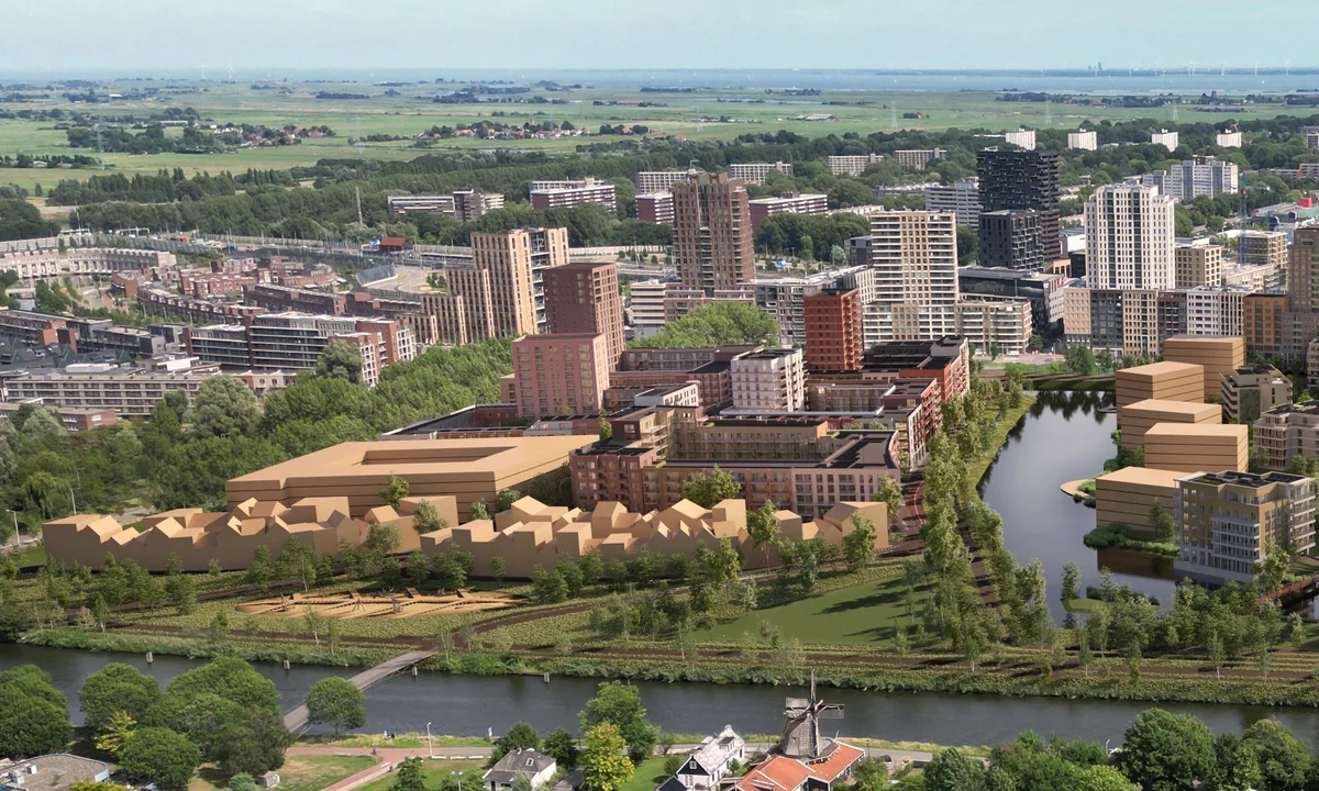 Vogelvlucht Noordbuurt